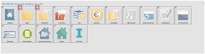 RA-MICRO Outlook Bedienung